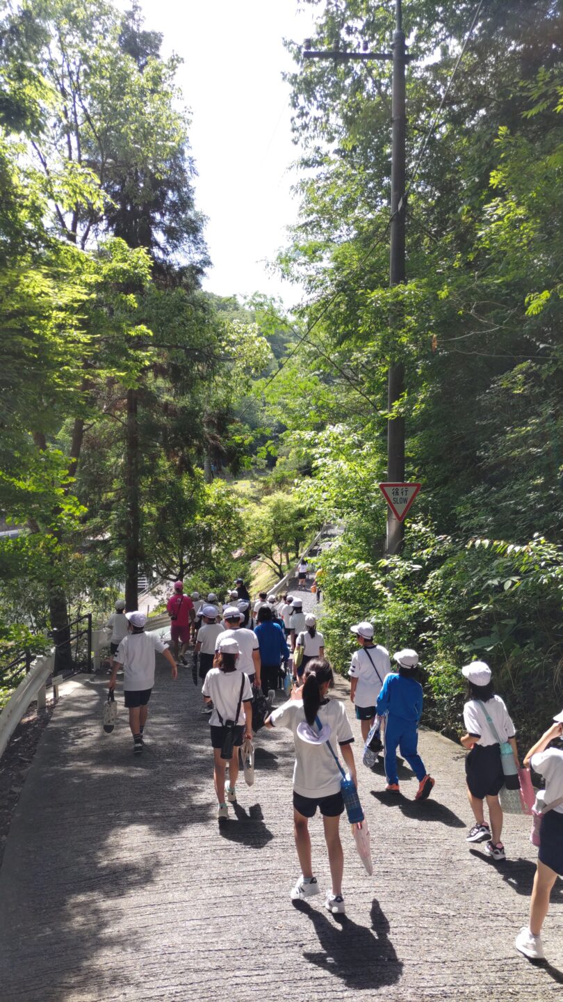 研究圃場で環境学習のお手伝い2025