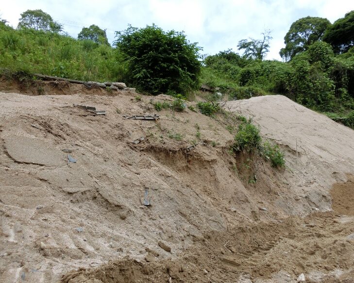 林道琴南財田線開設工事