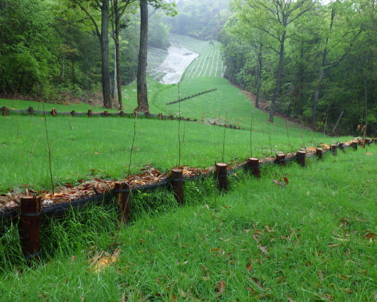 円谷地区治山工事