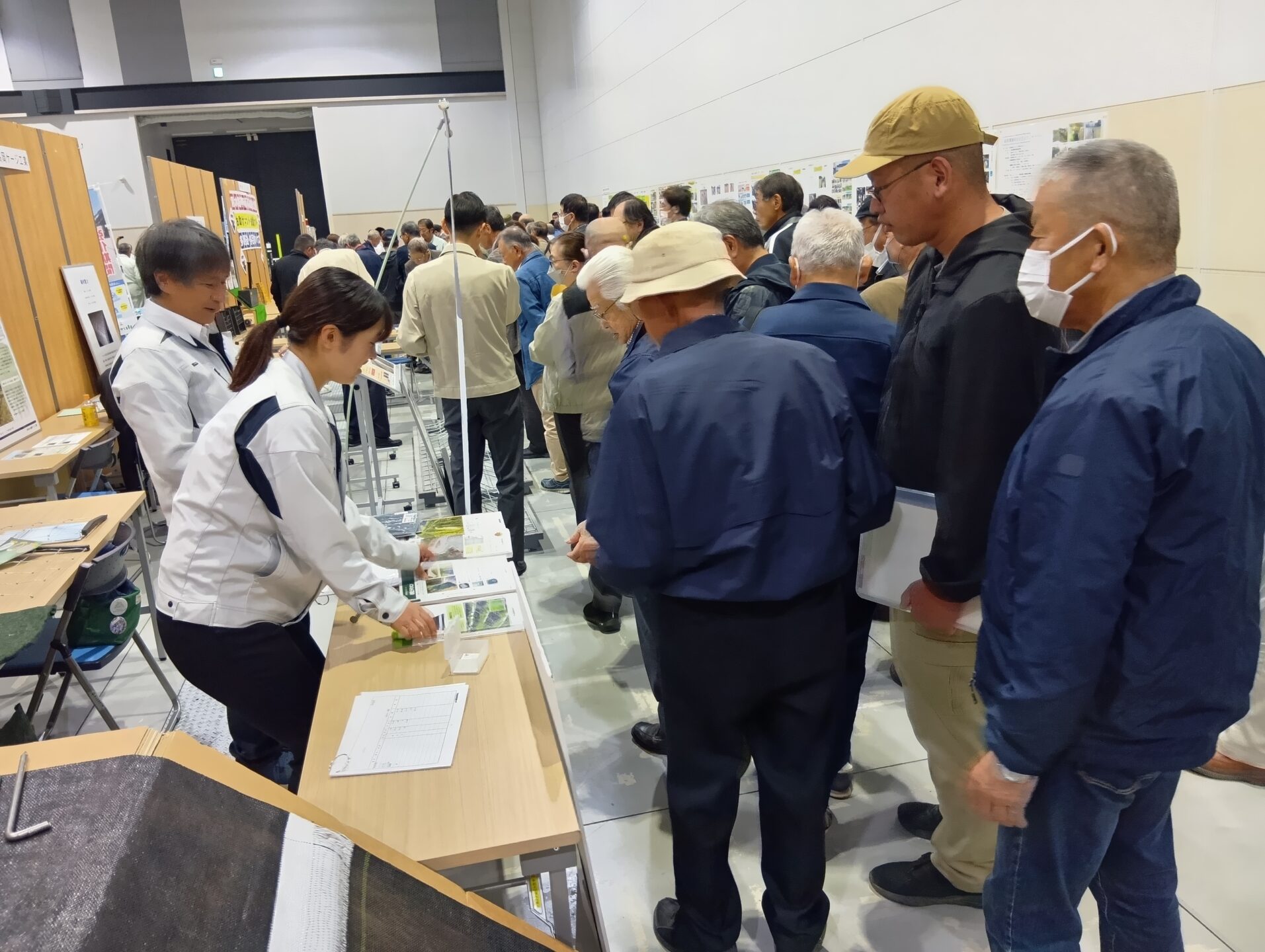 『多面的機能支払推進研修会』に出展しました!(富山県)
