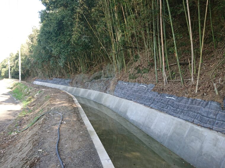 瀬戸内海国立公園近見山道路法面改修工事