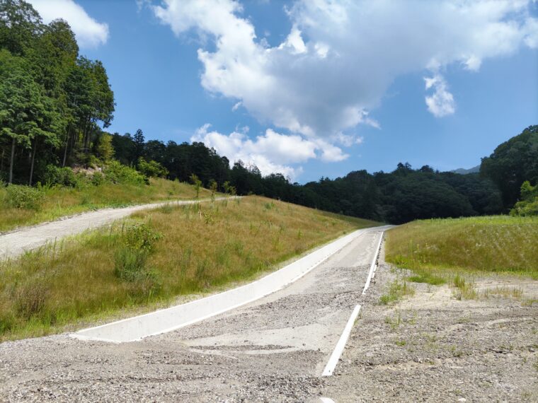 国道411号道路工事