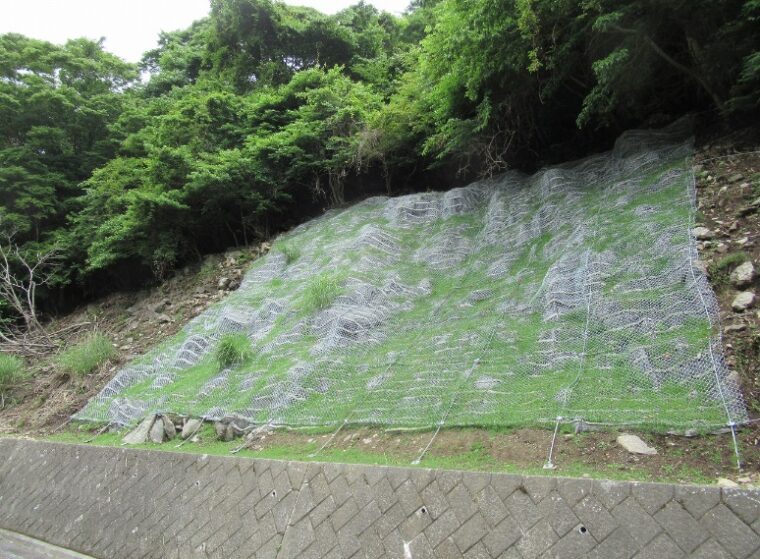 県土保全緊急対策事業工事