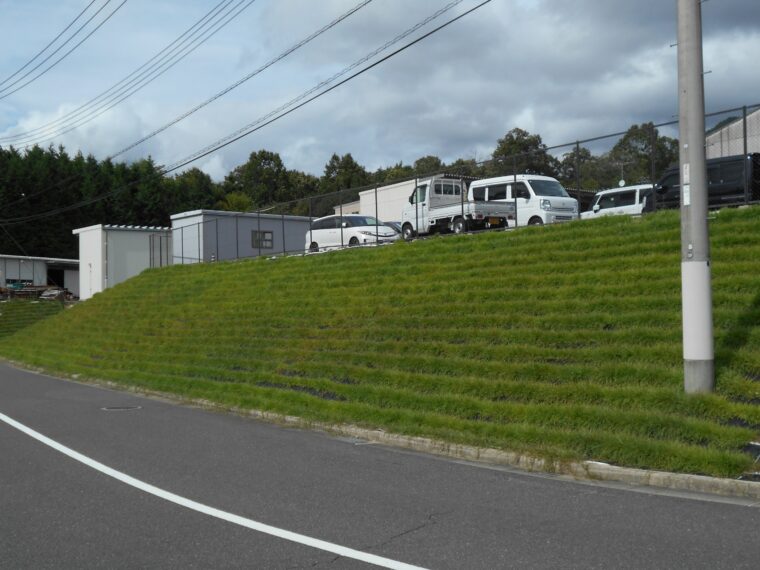 民間会社様 外構(緑地帯)再緑化