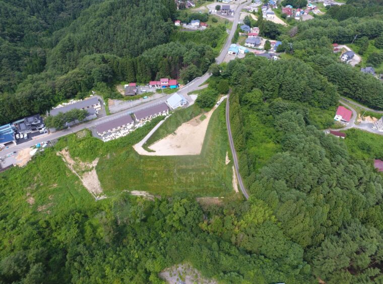 わっせ交流センター法面工事