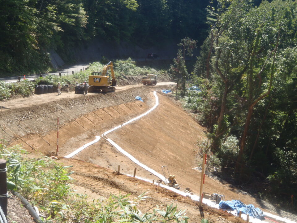 施工前　盛土造成状況