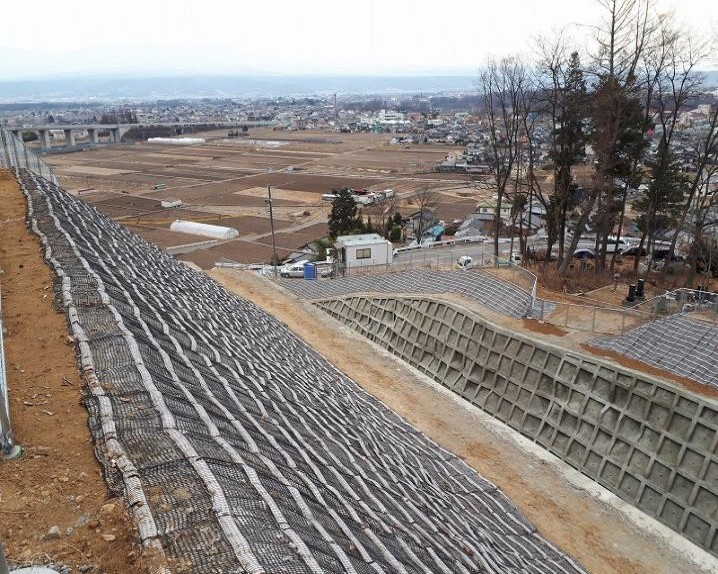 村道平沢バイパス線工事