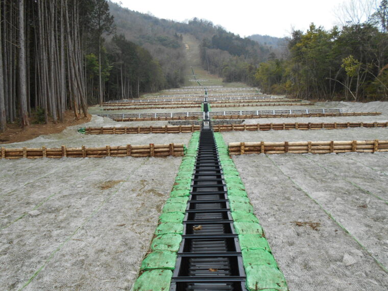 中町上沢砂防堰堤工事