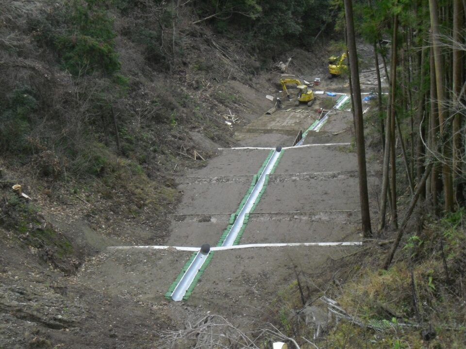 施工完了（水路工のみ）