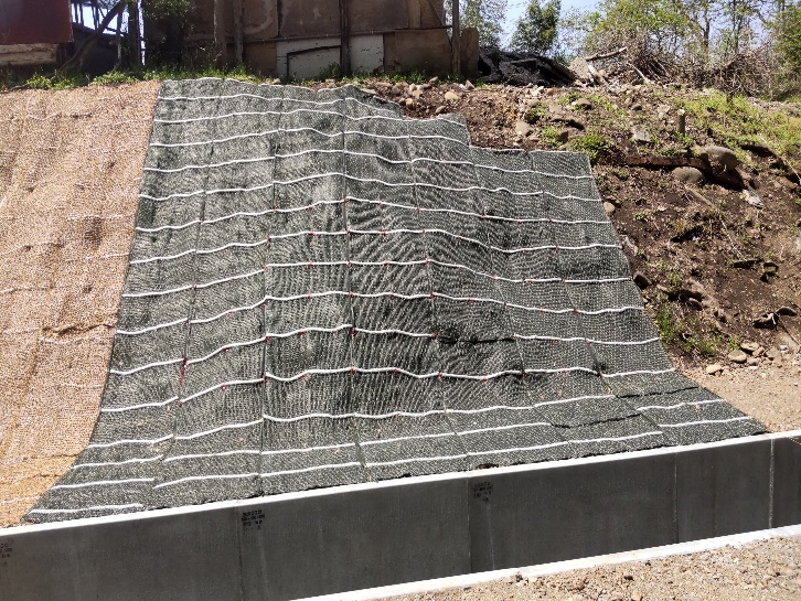 福庭地区急傾斜地対策工事