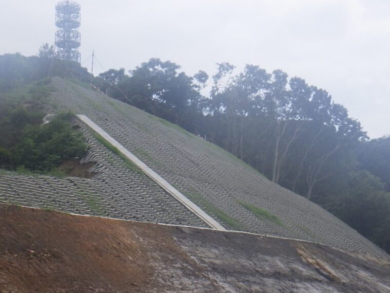 中町上沢砂防堰堤工事