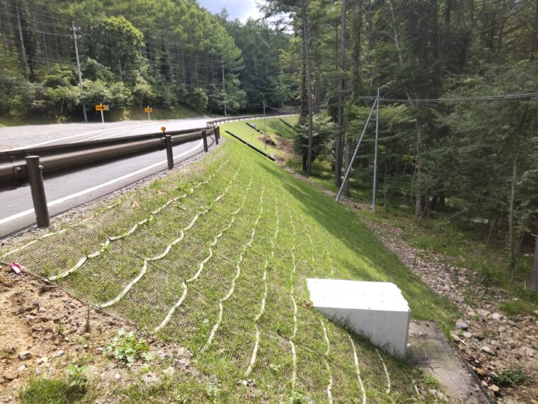 円谷地区災害関連治山工事