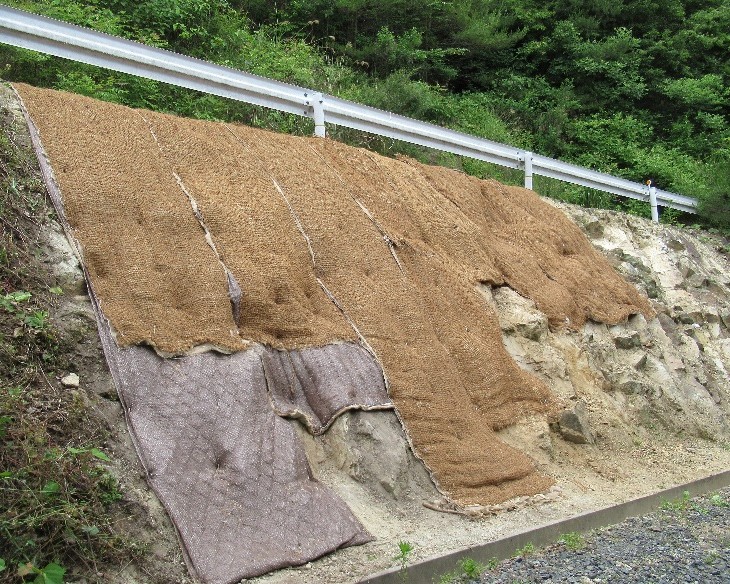 林道田平沢平瀬線工事