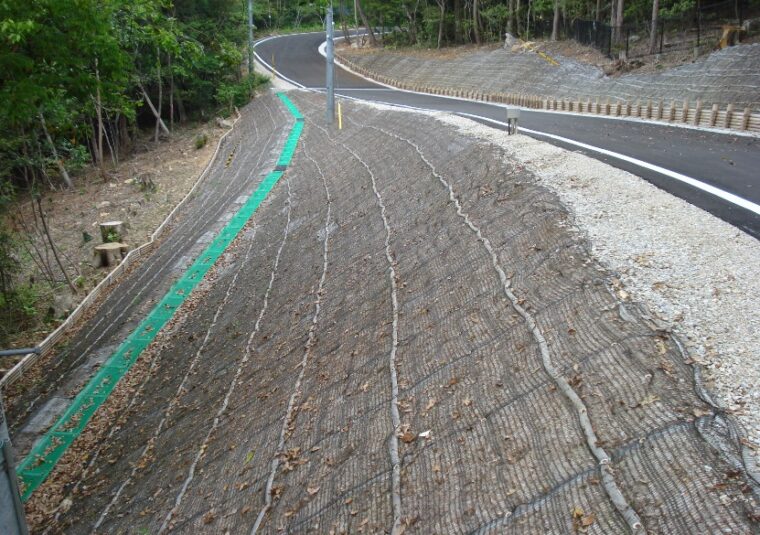 日岐白日復旧治山工事