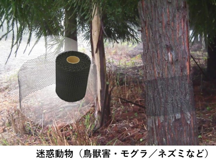 獣害対策資材（忌避剤）