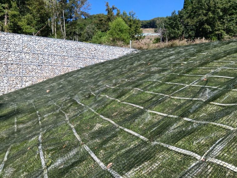 小山地区(角取山)直轄治山工事