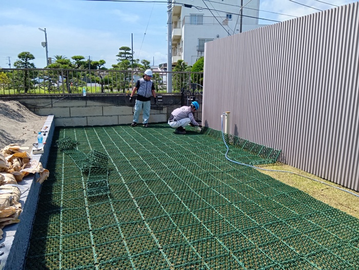 桂川ウェルネスパーク園路拡張工事