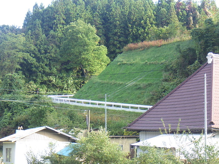 礼文華地区緊急予防治山工事