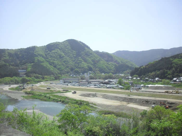 離湖地域防災対策(緊急河川整備)工事