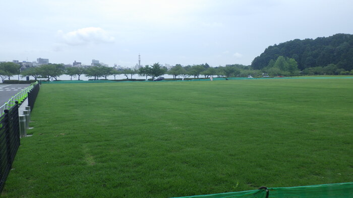 笠間芸術の森公園 広場植栽工事