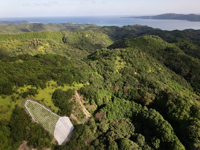 宝股山 林地荒廃防止工事